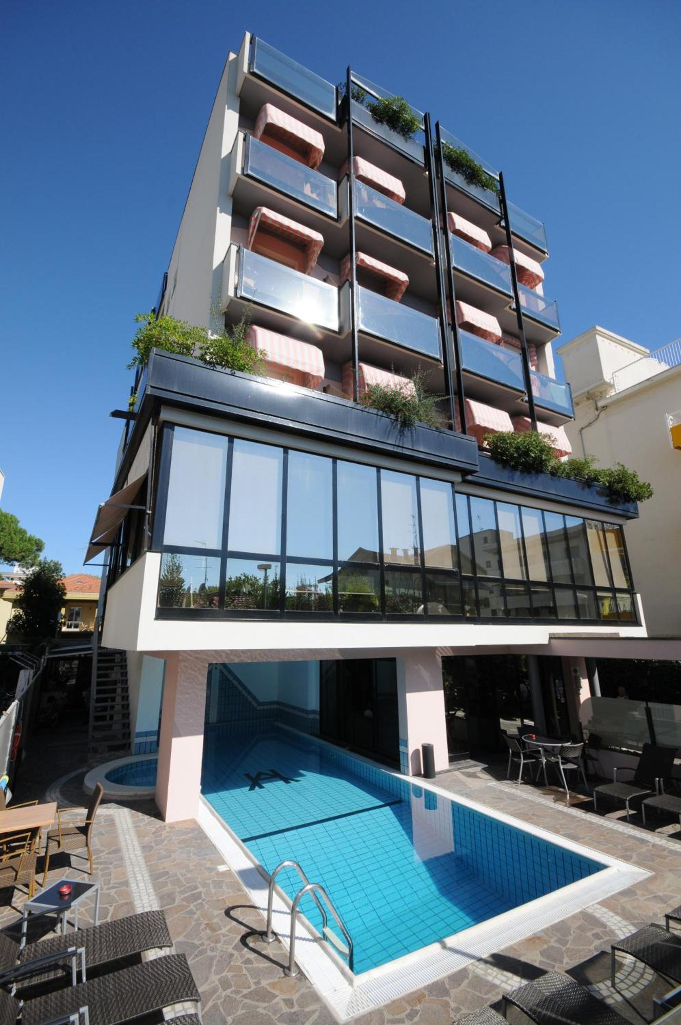 Hotel Ambassador Riccione Kültér fotó